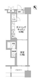パークフラッツ横濱公園 503 間取り図