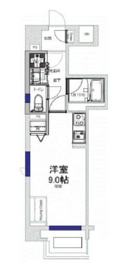 プライムアーバン三軒茶屋 501 間取り図