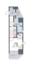 ザ・パーククロス藤沢 204 間取り図