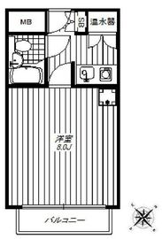 パークサイド六本木 4階 間取り図