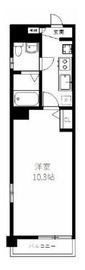 プリムヴェール四谷 805 間取り図