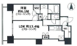 パークシティ武蔵小杉ステーションフォレストタワー 16階 間取り図