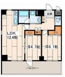 RALLY'S (ラリーズ) 5階 間取り図