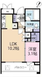 アルファニッシュ代々木神宮 2階 間取り図