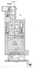BPRレジデンス東十条 202 間取り図