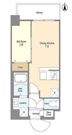 ドゥーエ青砥 508 間取り図