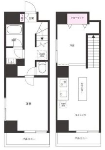 UGHD人形町 1102 間取り図