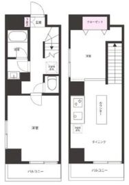 UGHD人形町 1102 間取り図