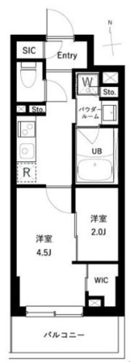 アーバンパーク高井戸 103 間取り図