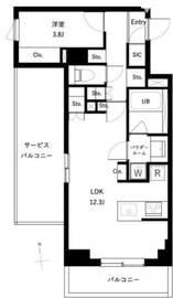 アーバンパーク高井戸 508 間取り図