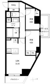アーバンパーク高井戸 505 間取り図