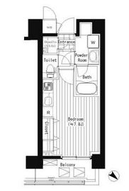 プライムアーバン東中野コート (PRIME URBAN 東中野 COURT) 1005 間取り図