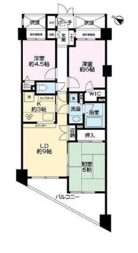 グレイスガーデン武蔵小山 3階 間取り図