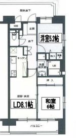 サンテラス反町公園 5階 間取り図