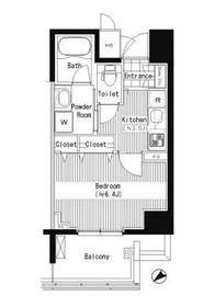 プライムアーバン東中野コート (PRIME URBAN 東中野 COURT) 707 間取り図