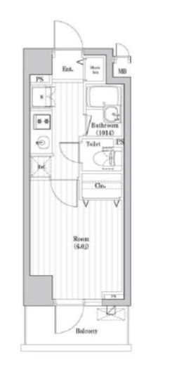 レジデンス横浜天王町 303 間取り図