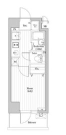 レジデンス横浜天王町 303 間取り図