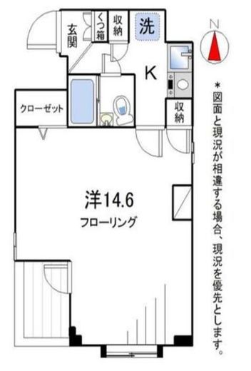 デュオ・スカーラ新宿 7階 間取り図