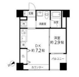 ハイリーフ上野 203 間取り図