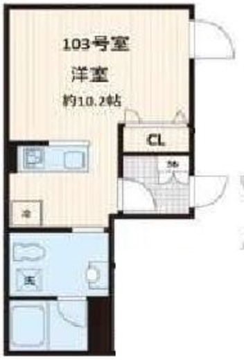 Fullea白金台 103 間取り図