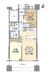 ライオンズステーションプラザ金町 11階 間取り図