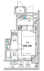 ディアレイシャス横浜WEST 401 間取り図