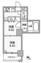 リテラス三軒茶屋サウス 4階 間取り図