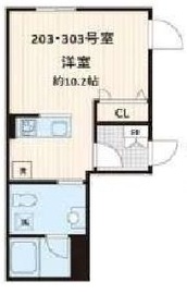 Fullea白金台 203 間取り図