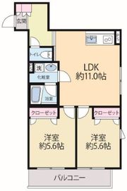 元麻布テラス 202 間取り図