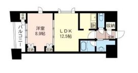 エスティメゾン銀座 609 間取り図