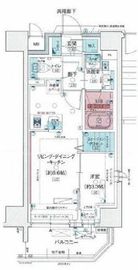 ソルティア藤沢鵠沼 4階 間取り図