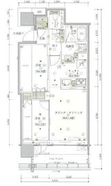 リビオタワー羽沢横浜国大 10階 間取り図