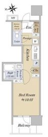 The ASAKUSA RESIDENCE 2階 間取り図