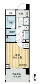 ライオンズ本所吾妻橋ネオクラッセ 7階 間取り図