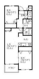 クレインズテラス 302 間取り図