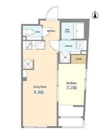 ミリアレジデンス早稲田山吹町 303 間取り図