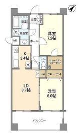 サンハイム鶴見 A505 間取り図