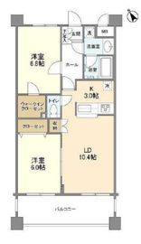 サンハイム鶴見 A511 間取り図