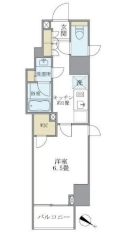 プランドール水天宮 1001 間取り図