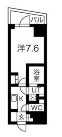 プレール・ドゥーク文京本郷 202 間取り図