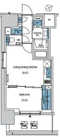 ザ・パークハビオ目白タワー 906 間取り図