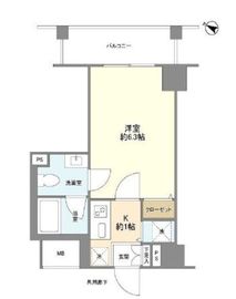 アーバンファースト神楽坂 4階 間取り図