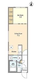 KDXレジデンス阿佐ヶ谷Ⅱ 201 間取り図