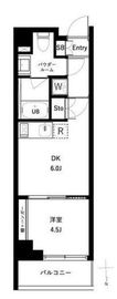 アーバンパーク亀戸Ⅱ 401 間取り図