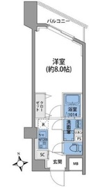 ルネサンスコート田端 302 間取り図