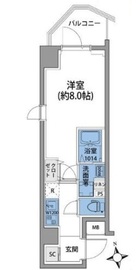 ルネサンスコート田端 504 間取り図
