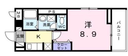 ノークス 304 間取り図