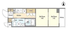 ALTERNA新宿中落合(オルタナ新宿中落合) 3階 間取り図
