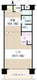 コアシティ中野坂上 704 間取り図
