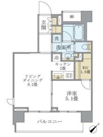 LaSante千駄木 (ラサンテ千駄木) 1106 間取り図